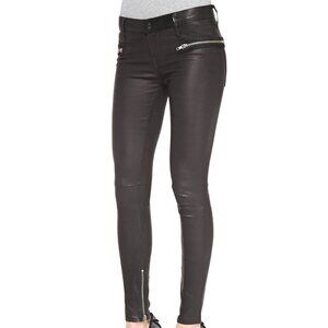 ISO RtA Black leather Skinny Pants size 24 ( maybe 23) leg zippers please share